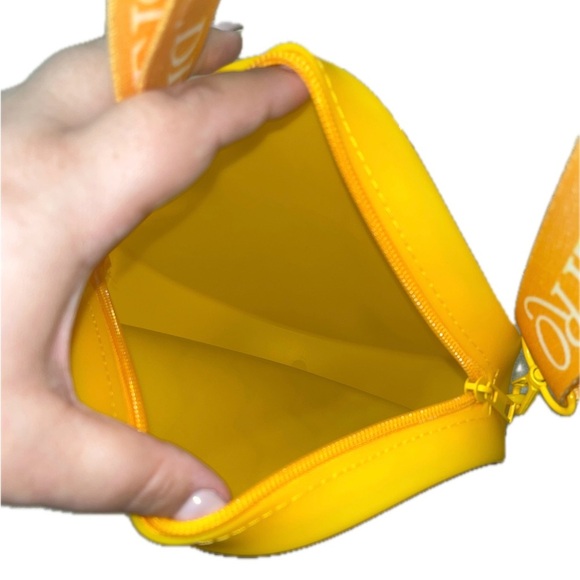 Sol de Janeiro Rubber, Adjustable Strap, Crossbody Bag, Mustard Yellow - Picture 1 of 9